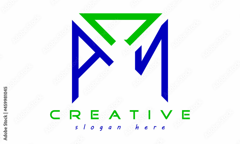 geometric monogram letters ACN logo design vector, business logo, icon shape logo, rectangle squire polygon letters modern unique minimalist creative logo design, vector template geometric monogram letters ACN logo design vector, business logo, icon shape logo, rectangle squire polygon letters modern unique minimalist creative logo design, vector template