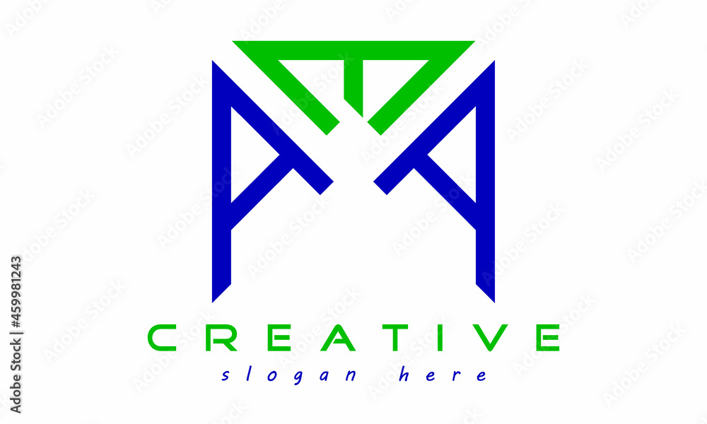 geometric monogram letters AEA logo design vector, business logo, icon shape logo, rectangle squire polygon letters modern unique minimalist creative logo design, vector template geometric monogram letters AEA logo design vector, business logo, icon shape logo, rectangle squire polygon letters modern unique minimalist creative logo design, vector template