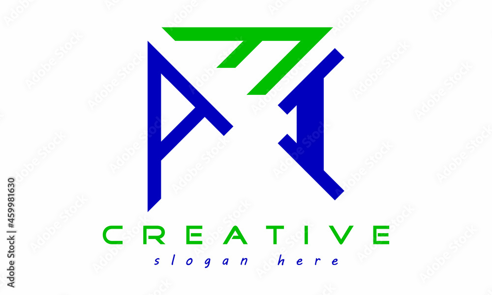 geometric monogram letters AFI logo design vector, business logo, icon shape logo, rectangle squire polygon letters modern unique minimalist creative logo design, vector template geometric monogram letters AFI logo design vector, business logo, icon shape logo, rectangle squire polygon letters modern unique minimalist creative logo design, vector template