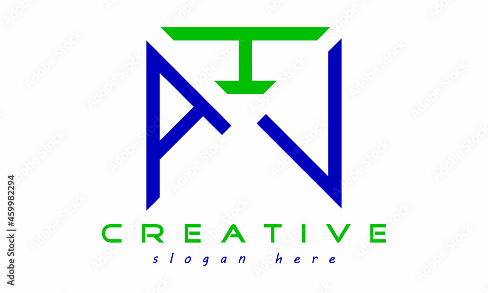geometric monogram letters AHV logo design vector, business logo, icon shape logo, rectangle squire polygon letters modern unique minimalist creative logo design, vector template geometric monogram letters AHV logo design vector, business logo, icon shape logo, rectangle squire polygon letters modern unique minimalist creative logo design, vector template