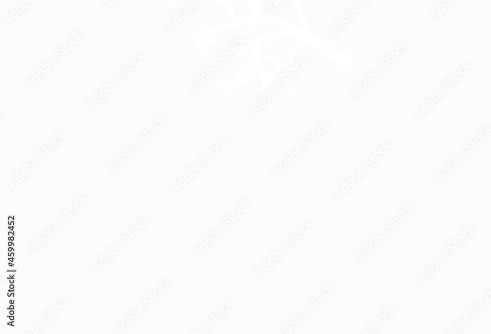 Light BLUE vector doodle background with sakura. Light BLUE vector doodle background with sakura.