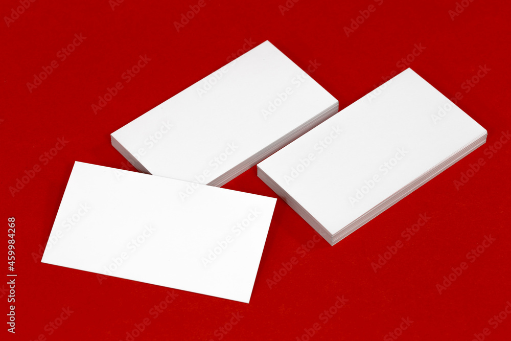 business card on red mockup business card on red mockup