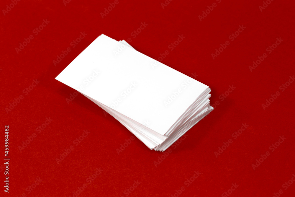 business card on red mockup business card on red mockup