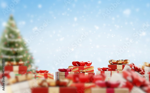 Christmas background with C...