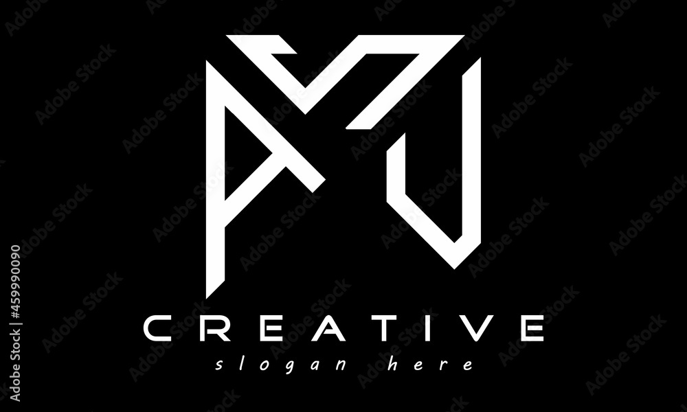 geometric monogram letters ASU logo design vector, business logo, icon shape logo, rectangle squire polygon letters modern unique minimalist creative logo design, vector template geometric monogram letters ASU logo design vector, business logo, icon shape logo, rectangle squire polygon letters modern unique minimalist creative logo design, vector template