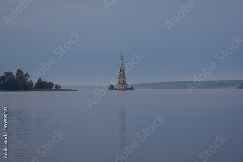 Kalyazin Bell Tower. Bell tower of the flooded St. Nicholas Cathedral.