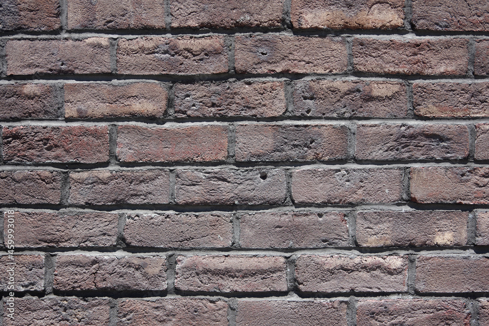 Full frame close-up view of an old brick building wall Full frame close-up view of an old brick building wall