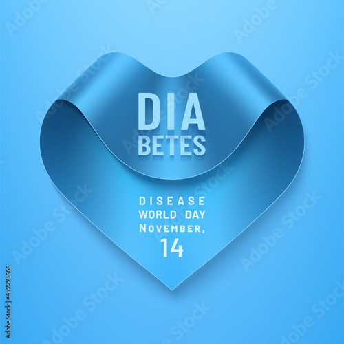 World diabetes day healthcare concept