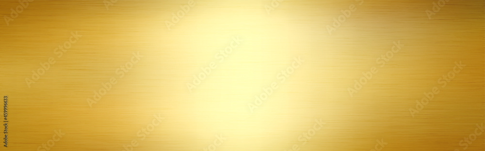 Gold wide texture. Luxury shining metal. Realistic steel for advertising. Golden foil with light effect. Bright gold background. Vector illustration Gold wide texture. Luxury shining metal. Realistic steel for advertising. Golden foil with light effect. Bright gold background. Vector illustration