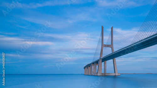 Vasco da gama Bridge in Portugal 