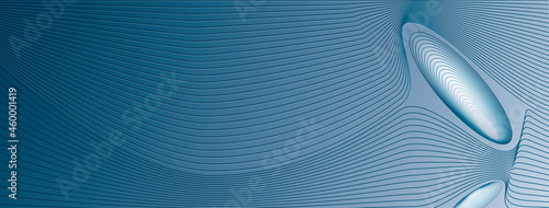 Base grafica affari, copertina social, astratto, business, linee colorate su base blu