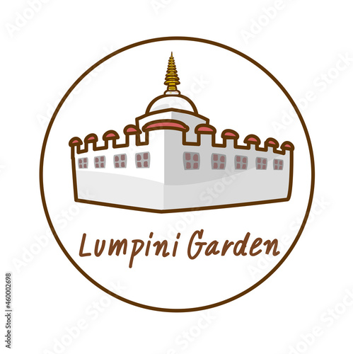 Wallpaper Mural Lumpini Garden on White  background. Torontodigital.ca