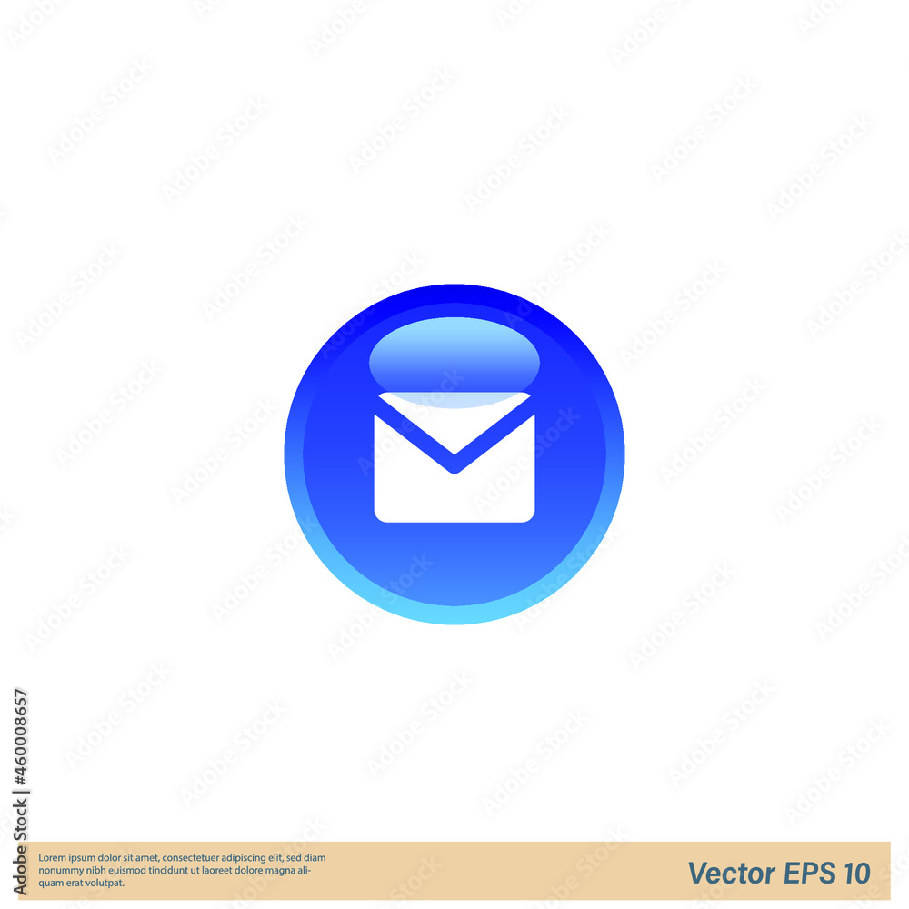 email icon symbol logo template email icon symbol logo template