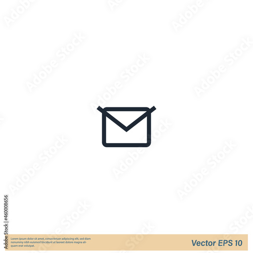 email icon symbol logo template © andy