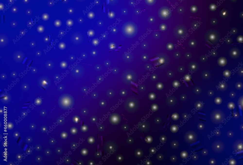 Dark Pink, Blue vector layout in New Year style. Dark Pink, Blue vector layout in New Year style.
