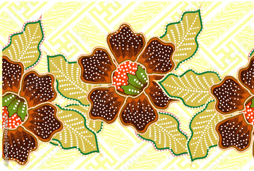 Indonesian batik motifs with very distinctive patterns. exclusive backgrounds. Vector Eps 10