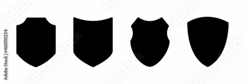 shield icon set, shield vector set symbol