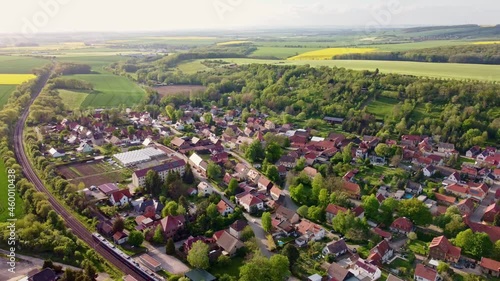 Train Living Station at small town in Hopfgarten, Germany photo