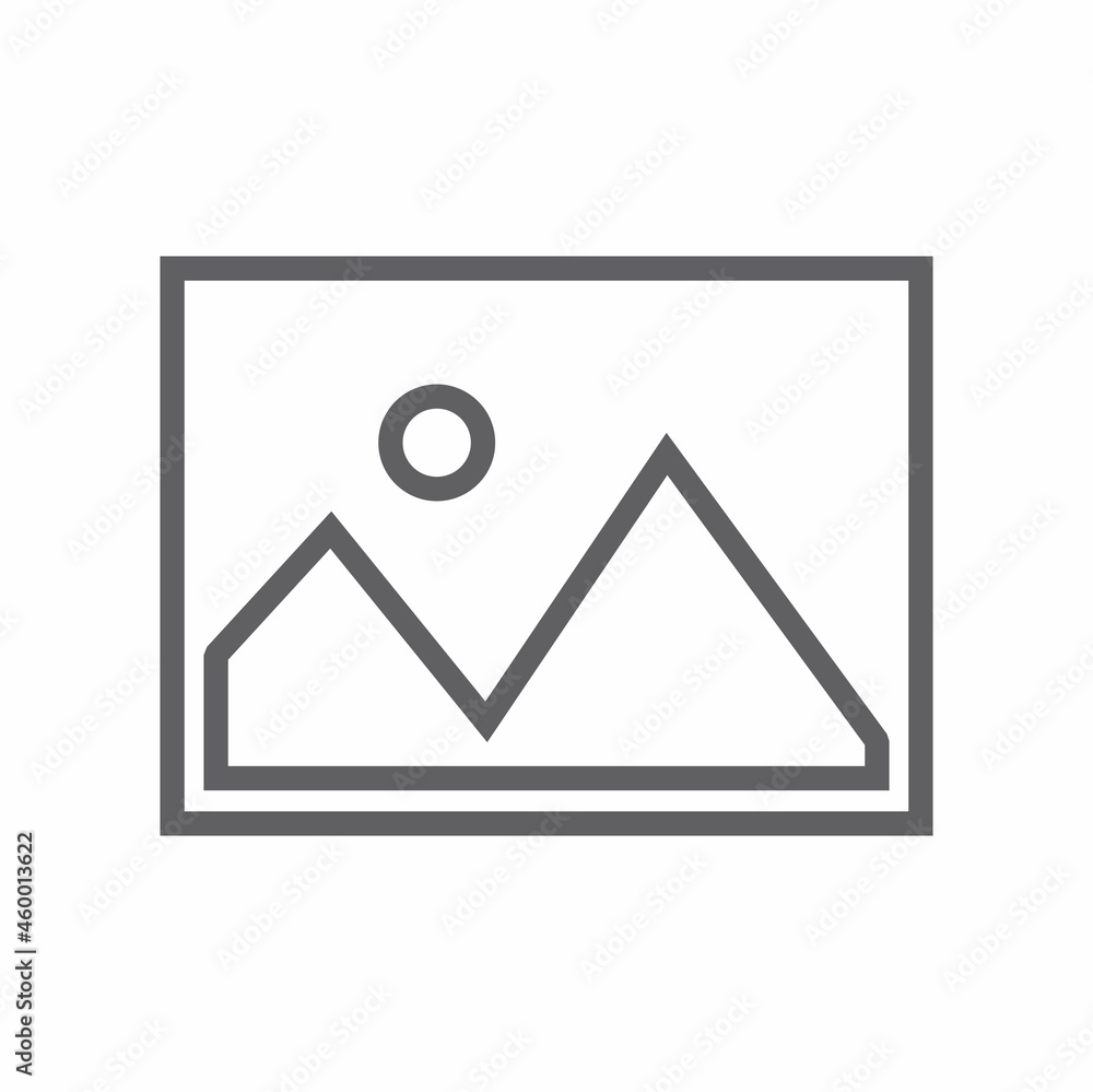 No Image Available Icon. Vector Illustration, Flat Design Stock Illustration No Image Available Icon. Vector Illustration, Flat Design Stock Illustration