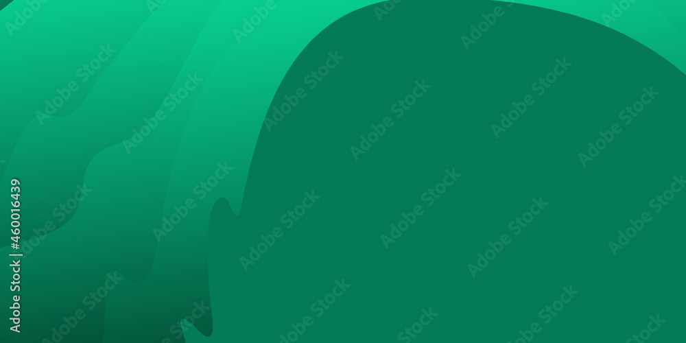 Obraz premium Abstract fluid green background