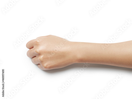 Moist hands after applying moisturizer
