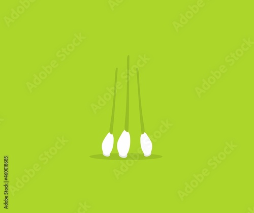 design about lemongrass icon illustration