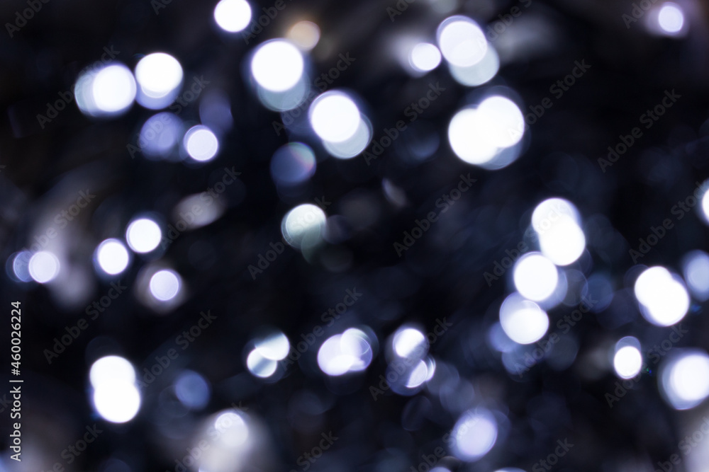 fairy lights chain , glitter background