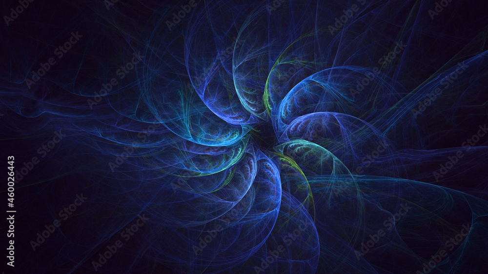 3D rendering abstract round light background 3D rendering abstract round light background