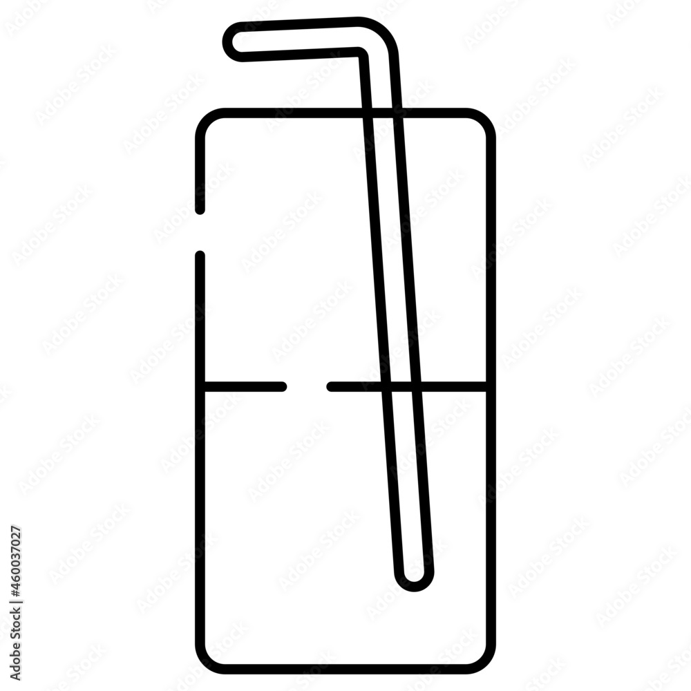 A unique design icon of drink glass A unique design icon of drink glass