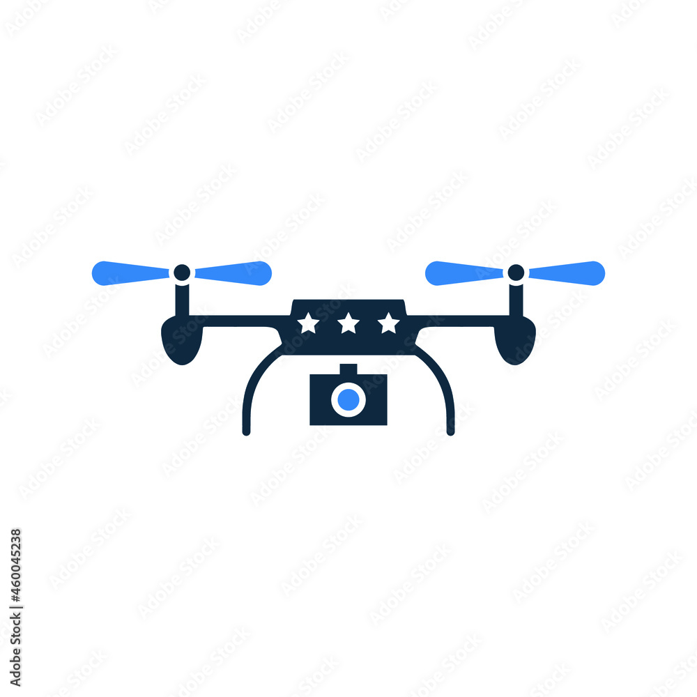 Camera, drone, fly icon. Editable vector graphics. Camera, drone, fly icon. Editable vector graphics.