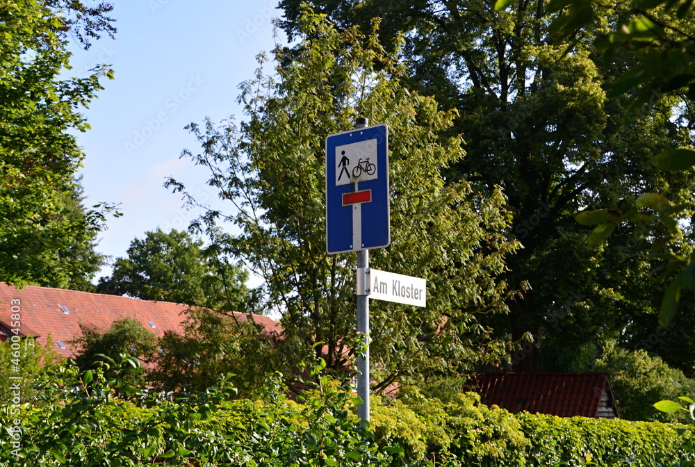 Historisches Kloster in der Altstadt von Walsrode, Niedersachsen Historisches Kloster in der Altstadt von Walsrode, Niedersachsen