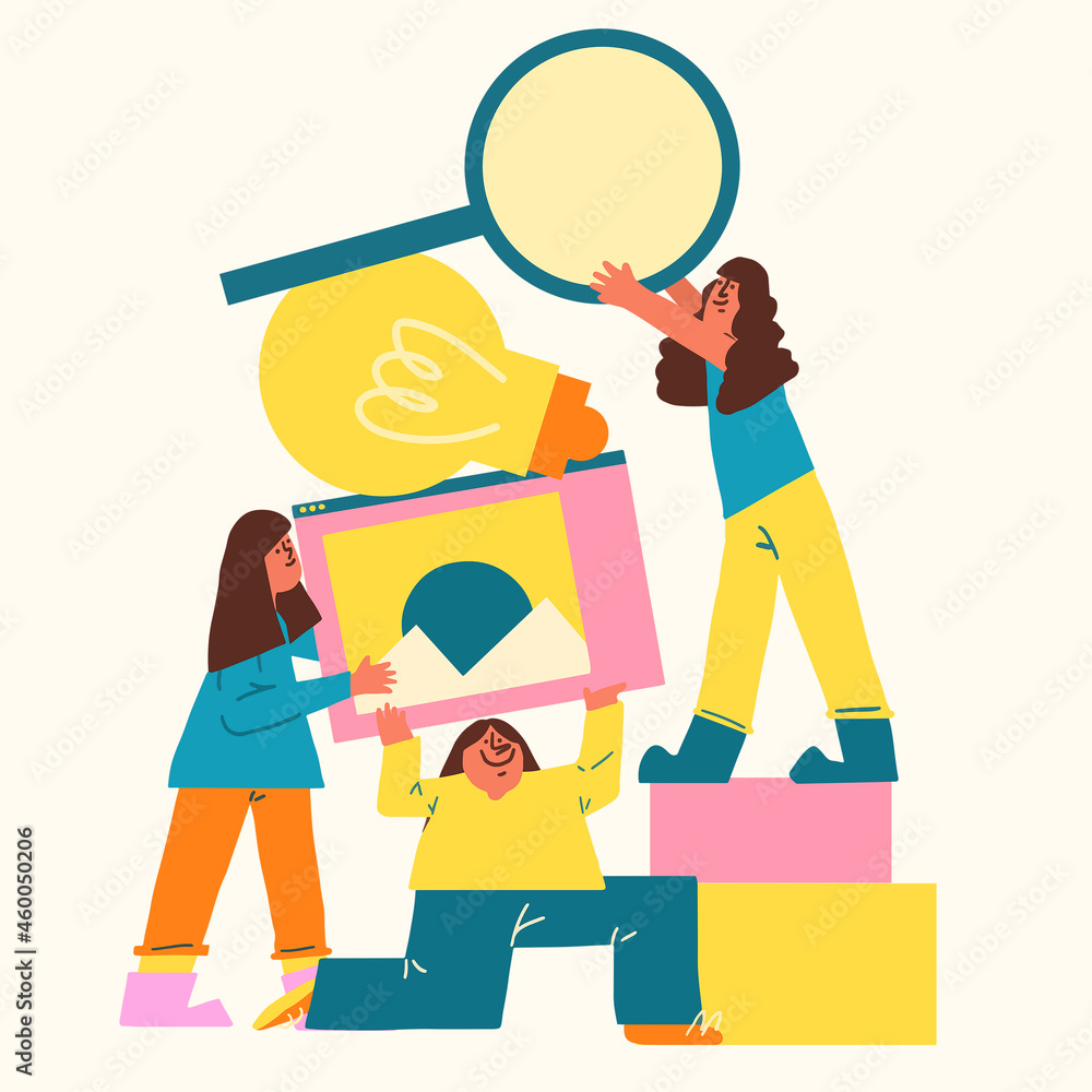 Business flat design style vector illustration Business flat design style vector illustration