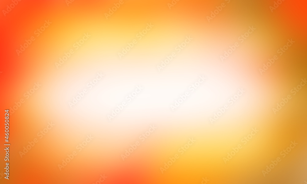Abstract background in orange tones with copy space. Orange autumn colors.