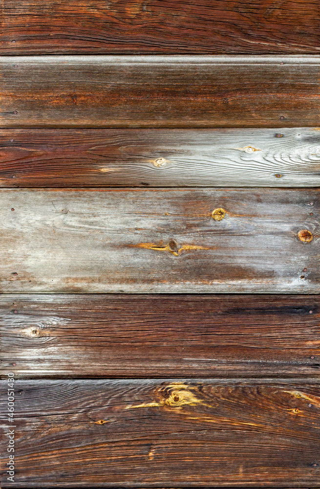 Tło ze starych brązowych desek
