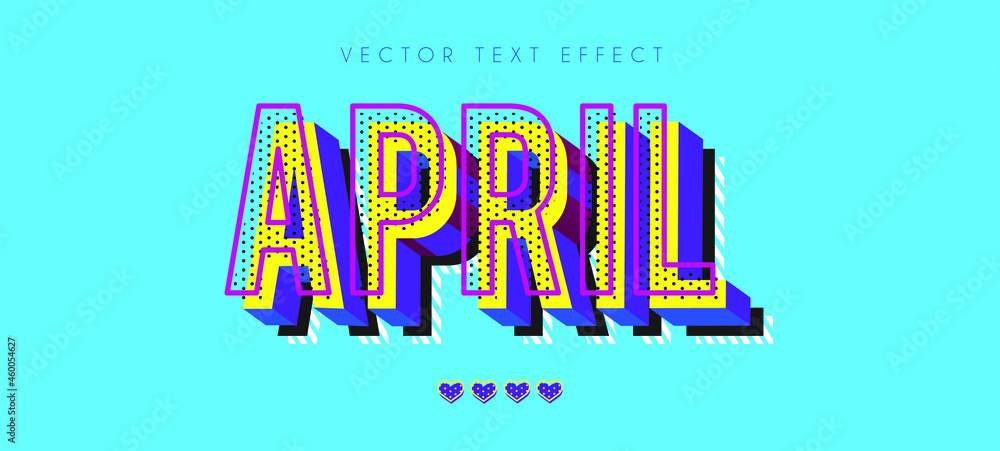 April Typoghaphy April Typoghaphy
