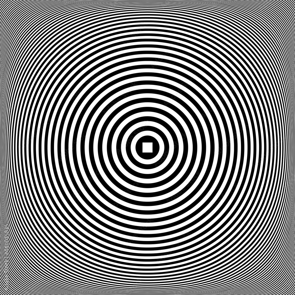 Abstract concentric rings pattern. 3D illusion. Abstract concentric rings pattern. 3D illusion.