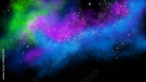 Dramatic space colorful and amazing star universe. Background for your content like as video  gaming  broadcast  streaming  promotion  advertise  presentation  sport  marketing  webinar  education etc