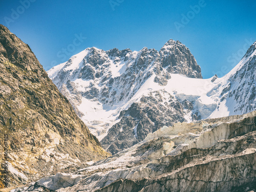 Mount Koshtan-Tau (5151 m) of the Northern Massif of the Main Caucasian ridge