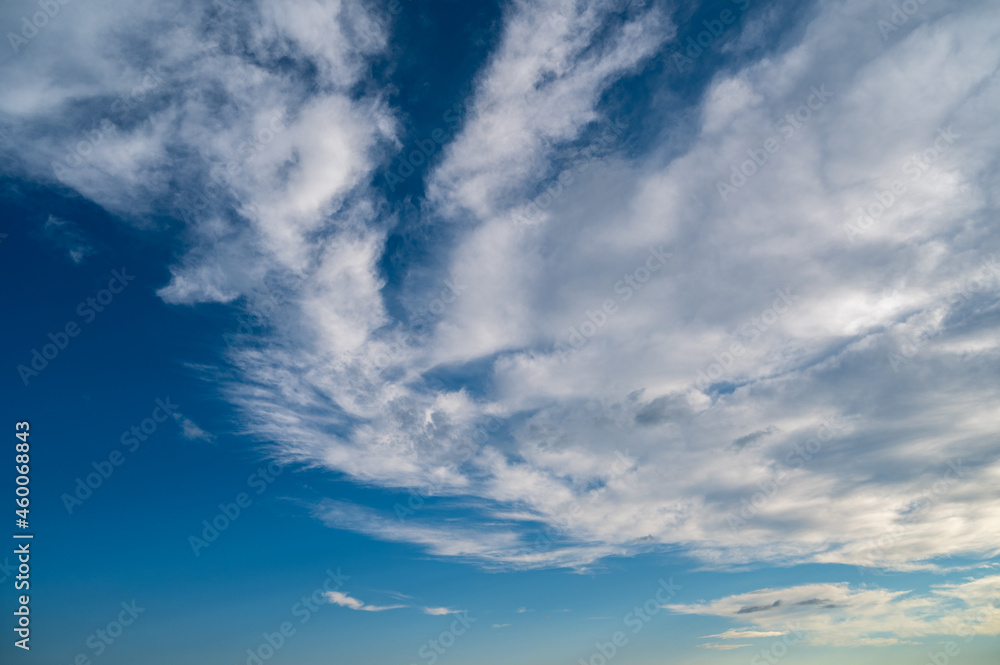Beautiful white clouds against the blue sky. Beautiful white clouds against the blue sky.