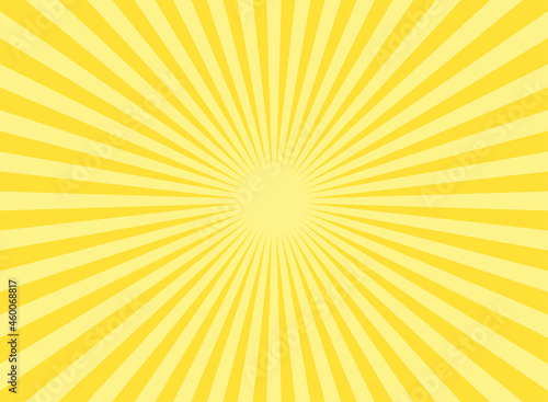 Sunlight abstract background. yellow color burst background.