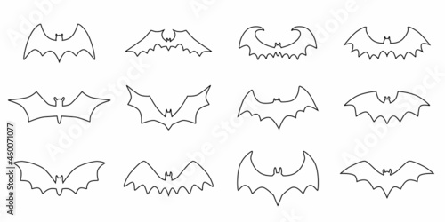 halloween bat set