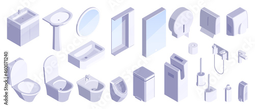 Toilet Sanitary Isometric Set