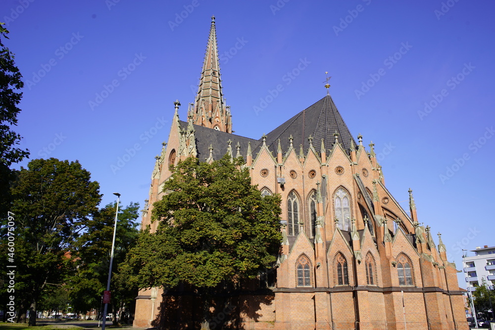 The Christ Church in Hanover was built in 1859-1864. Germany