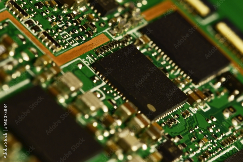 Modern chipless smartphone motherboard mounting Modern chipless smartphone motherboard mounting