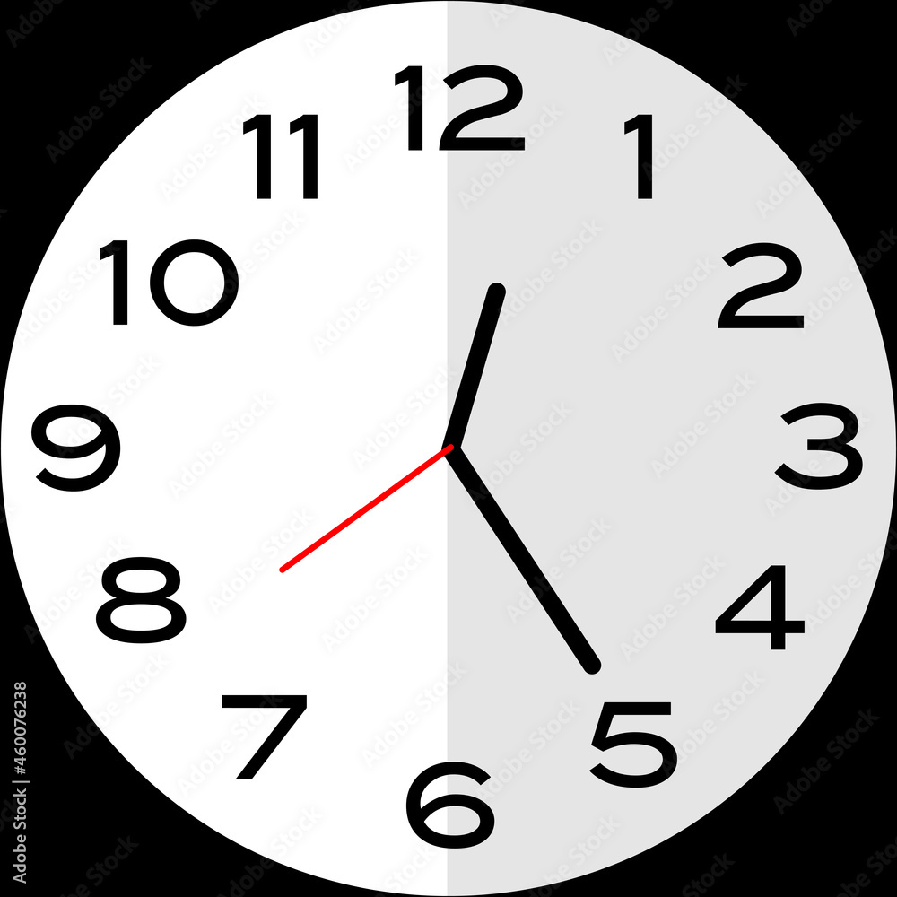 25 minutes past 12 o'clock analog clock icon 25 minutes past 12 o'clock analog clock icon