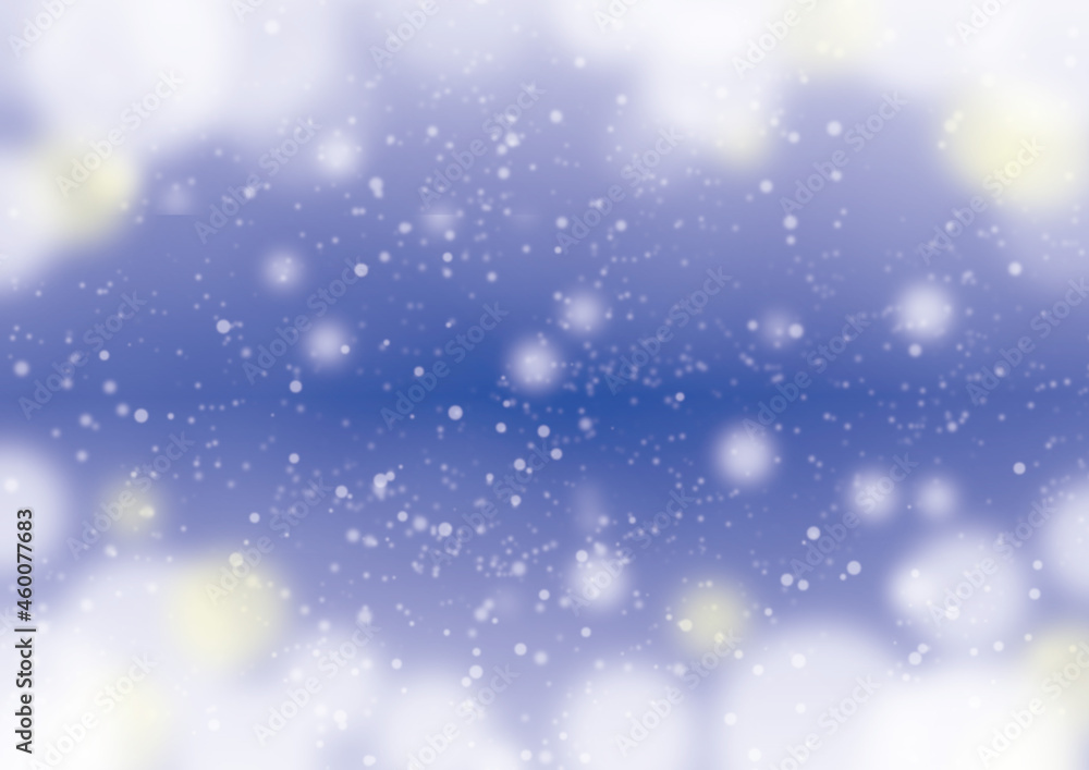 雪が舞うようなふわふわエフェクト 雪が舞うようなふわふわエフェクト