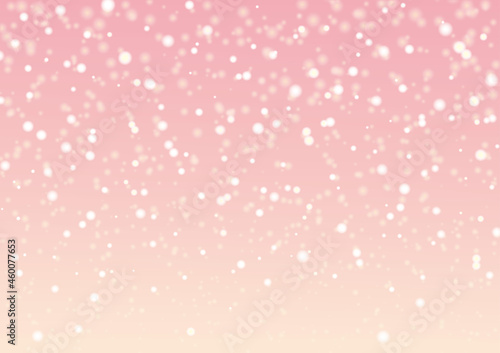 ピンクのキラキラしたイルミネーション © 花カズキ（hanakazuki）