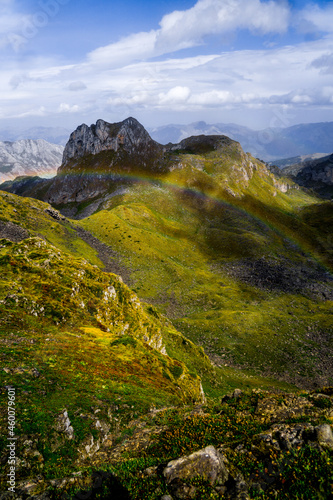 Rainbow over Accursed Mountains