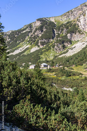 Landscape of Malyovitsa river valley, Rila Mountain, Bulgaria