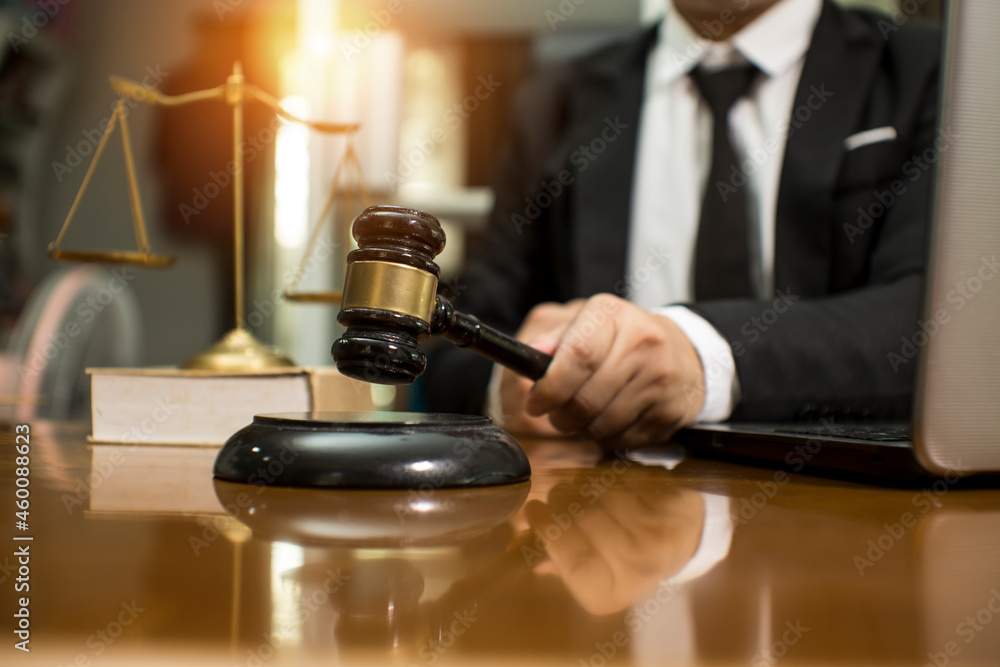 justice and law concept.Male judge Consultation and legal concepts, lawyers, justice and law concept.Male judge Consultation and legal concepts, lawyers,